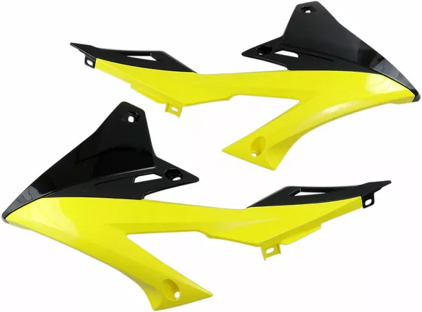 Replacement Radiator Shrouds Black, Yellow-1