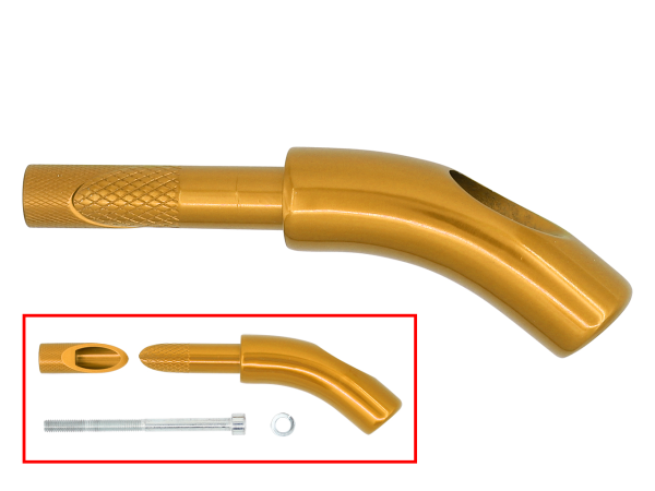 Sno-X Bar end 45´ Gold