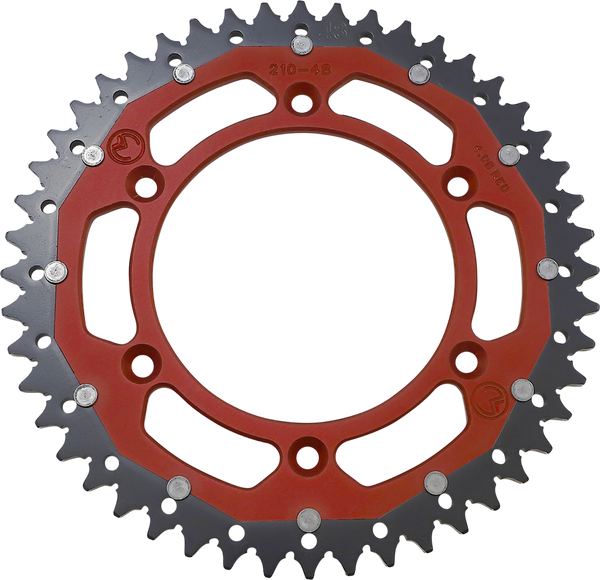 MOOSE RACING Dual Sprocket Red 