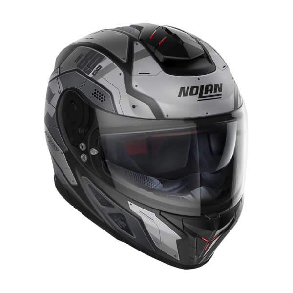 Casca Moto Nolan N80-8 Flat Lava Gray - Black/Yellow-29