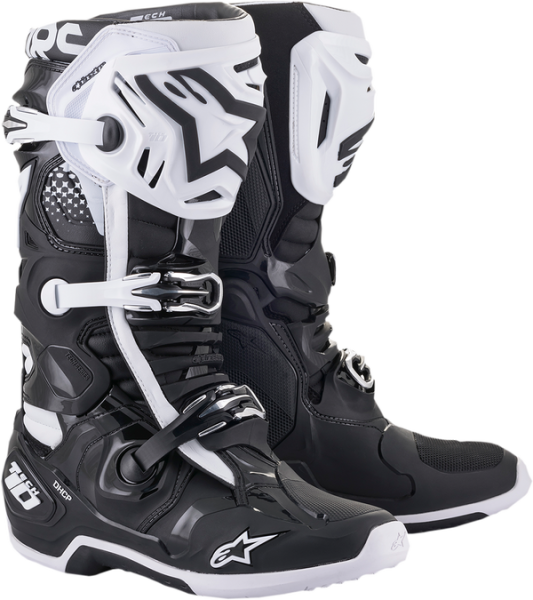 Cizme Alpinestars Tech 10 Black/ White-d26f4fb26ff54fb063cb6089e76cee62.webp