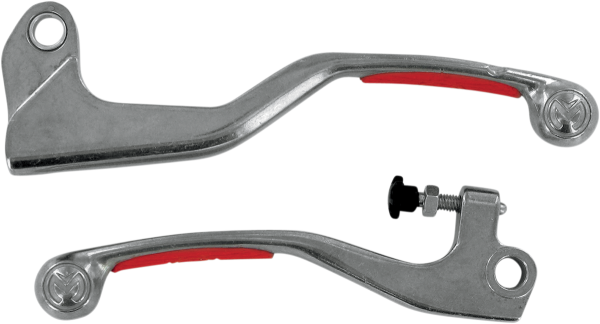 MOOSE RACING Competition Lever Red, Silver 