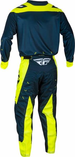 Combo Echipament Mx/Enduro Fly F-16 Albastru/Fluo Galben-3