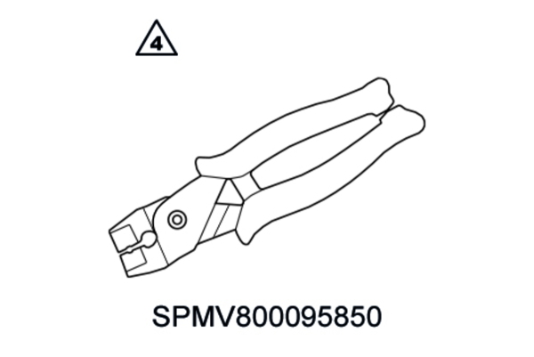 Tool for pliers clic clamps