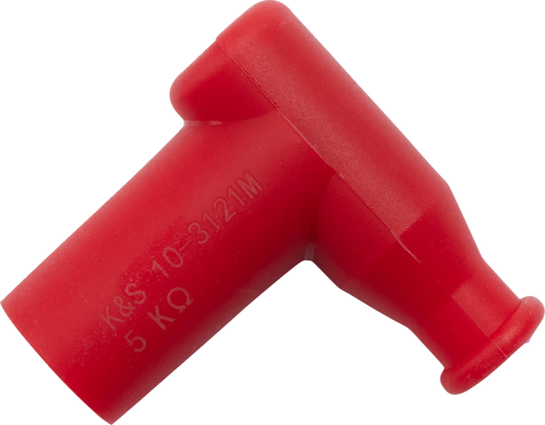 MOOSE RACING Spark Plug Resistor Cover Red 