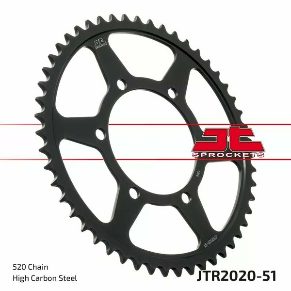 JT SPROCKETS Rear Sprocket Steel 