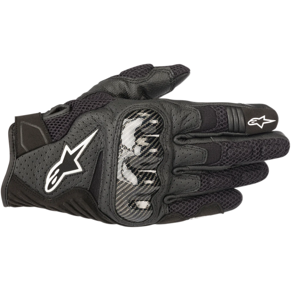 Manusi de piele Alpinestars SMX-1 AIR V2 Black/White