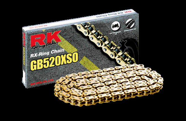 520 Xso Drive Chains Gold, Black