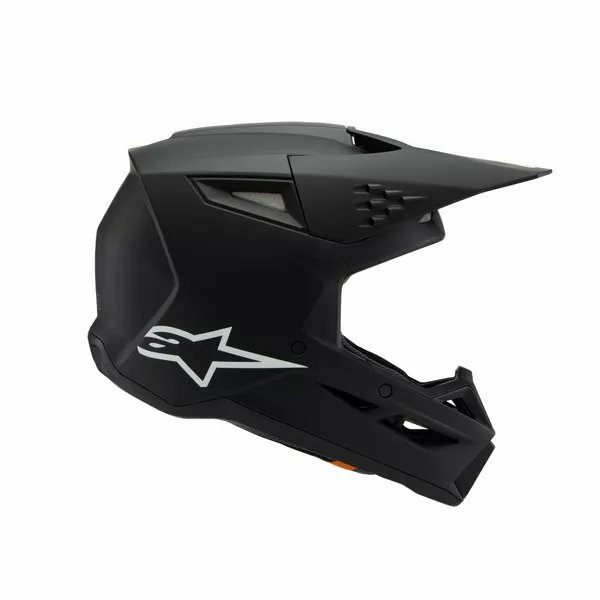 Alpinestars Youth S-m3 Solid Helmet Black -5