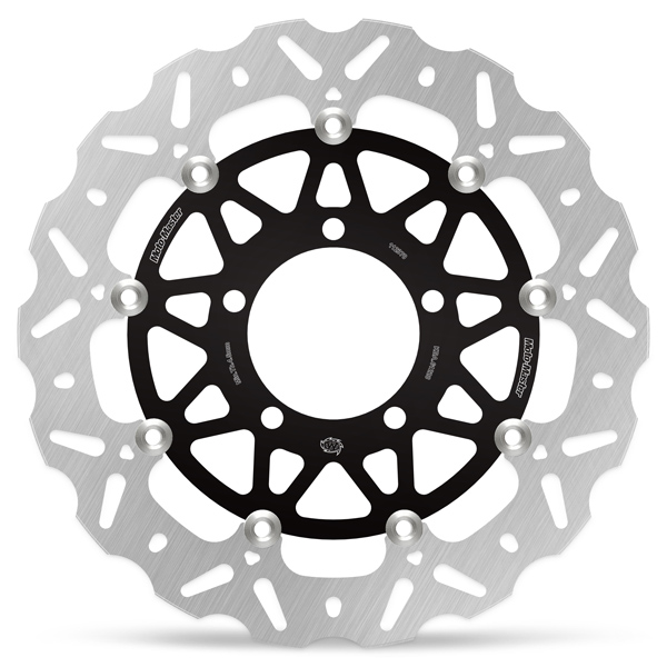 Nitro Series Brake Disc Black, Silver-0