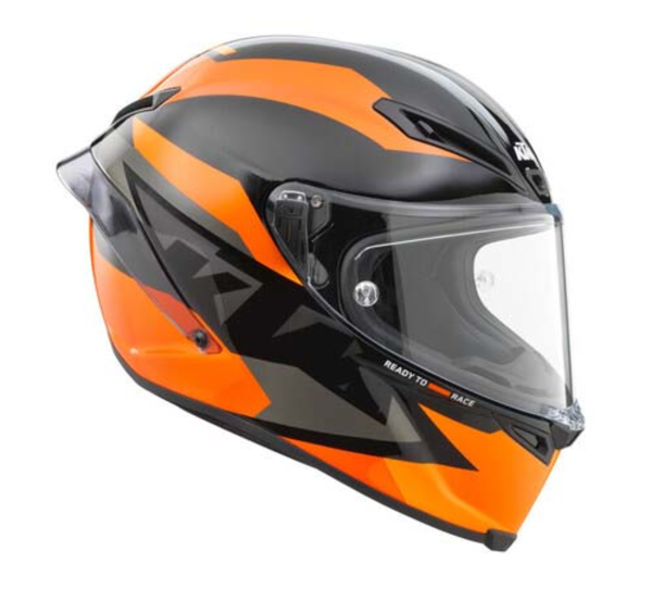 Casca KTM CORSA R Gray/Orange/Black-1