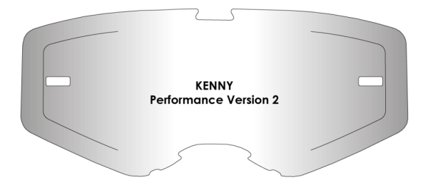 Lentila Airscreen Kenny Performance V2 Clear-0