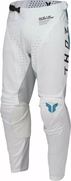 THOR Launchmode Vented Raid Pants White, Gray -3