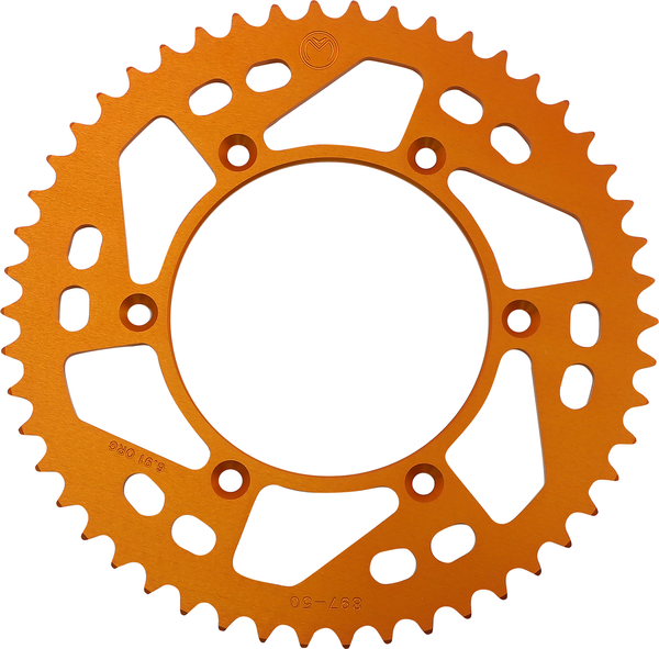 Rear Aluminum Sprocket Orange -0