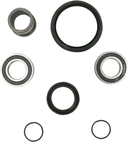 Watertight Wheel Collar And Bearing Kits Black, Silver