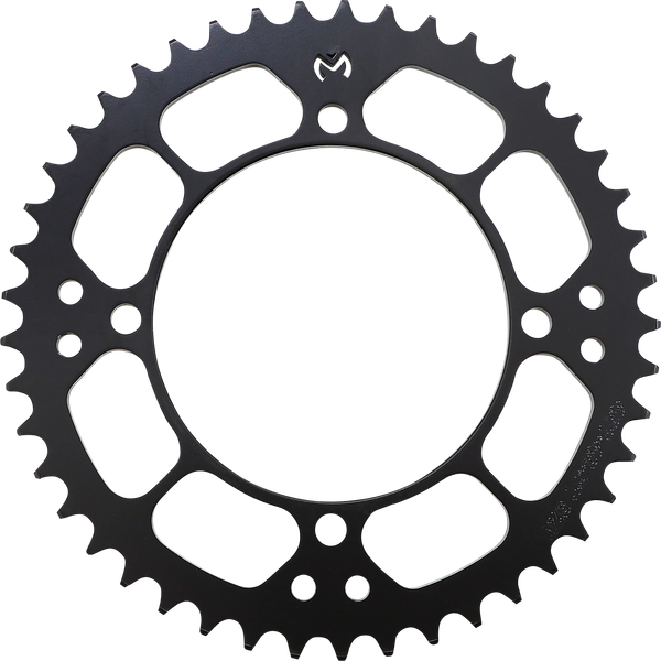 MOOSE RACING Steel Rear Sprocket Black, Zinc Plated -0