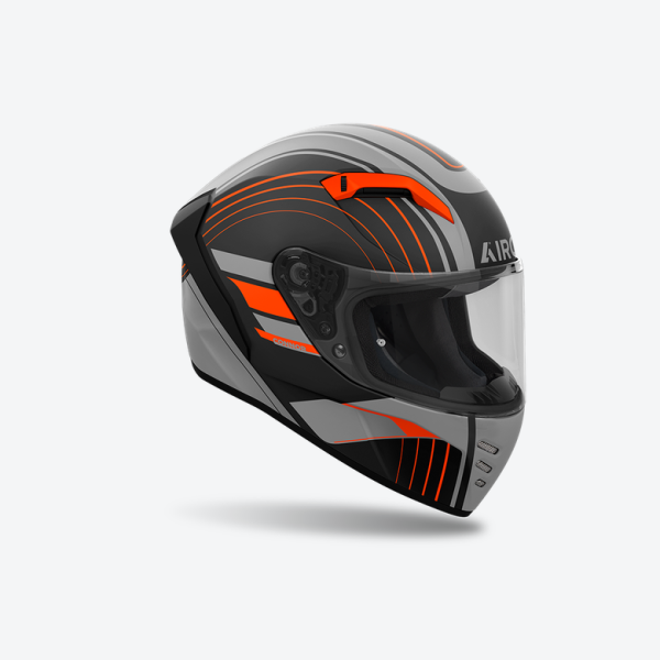 Casca Moto Airoh Connor Achieve Orange Matt-1