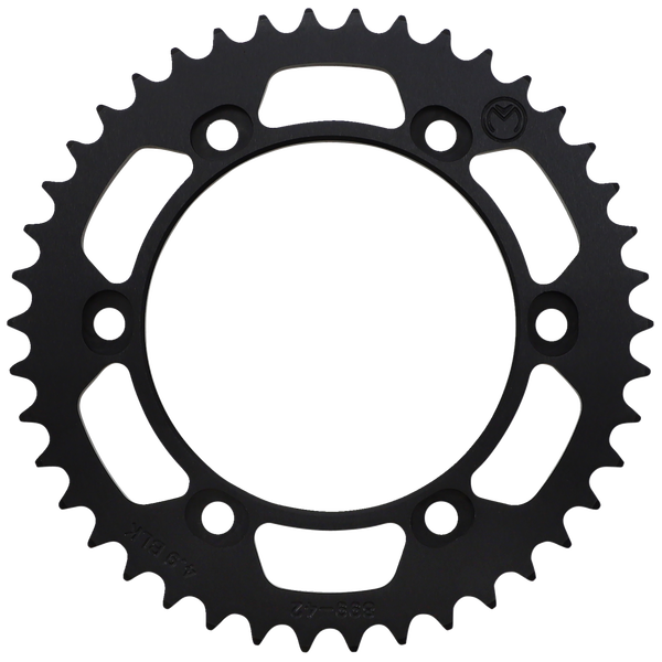 MOOSE RACING Rear Aluminum Sprocket Black 