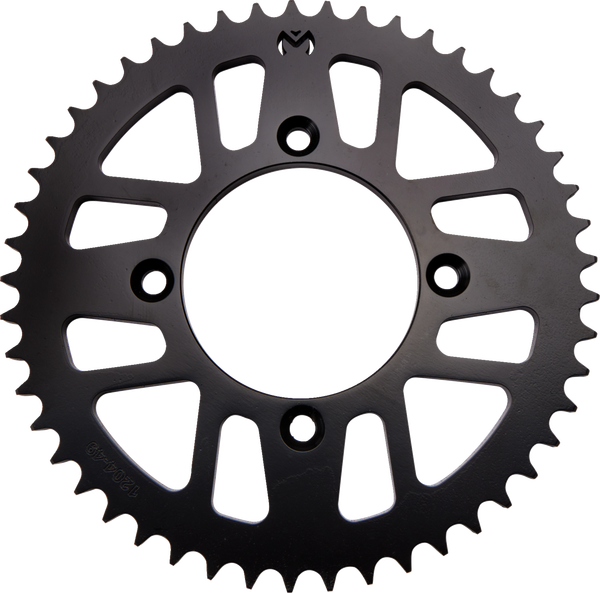 MOOSE RACING Steel Rear Sprocket Black 