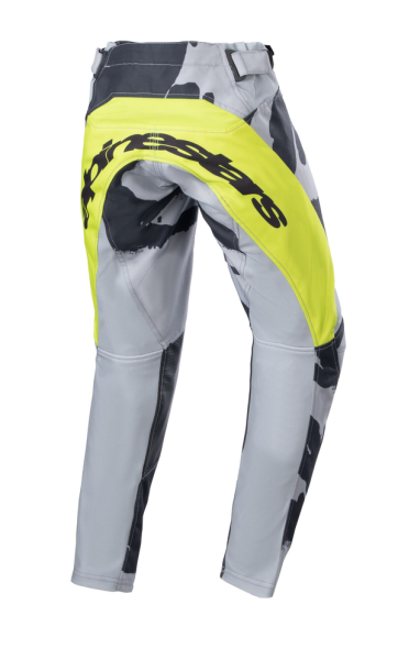 Pantaloni Copii Alpinestars Racer Tactical S23 Camo Grey/Yellow-3