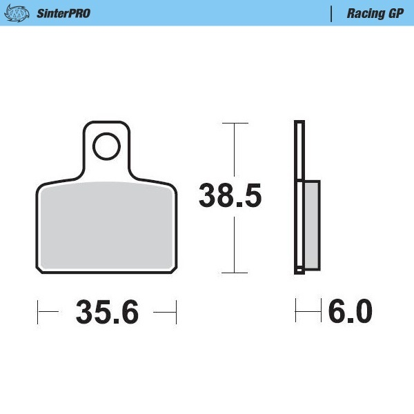 Racing Gp Sinderpro Offroad Brake Pads