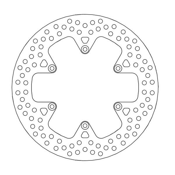 Halo Series Rear Rotor Stainless Steel