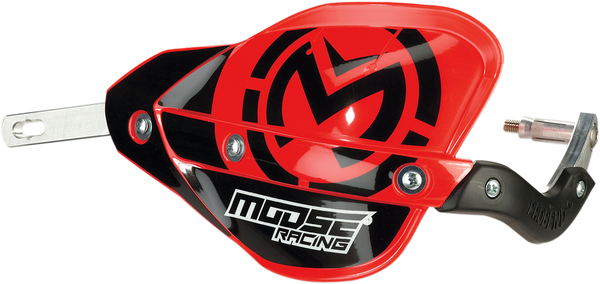 MOOSE RACING Probend Handguards Black, Red -1