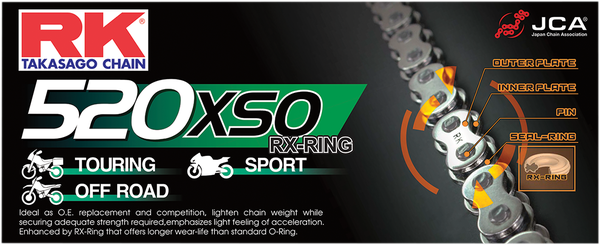 X-ring 525 Xso Chain Natural-1