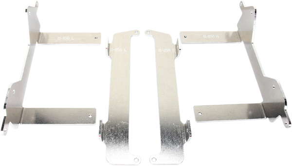 MOOSE RACING Radiator Braces Aluminum 