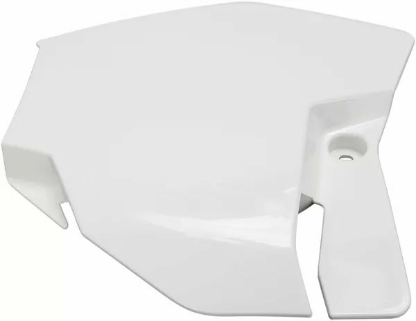 Replacement Front Number Plate White-0