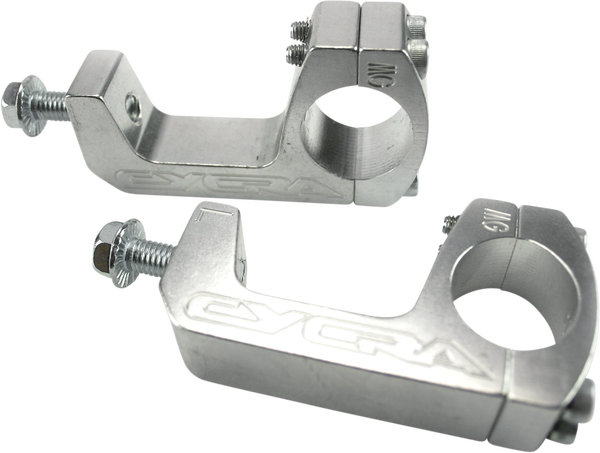 MOOSE RACING Probend Handlebar Mount Silver 