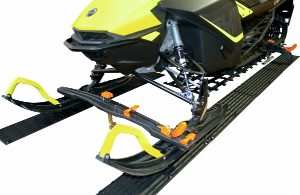 Sistem fixare snowmobil pe platforma/remorca-0