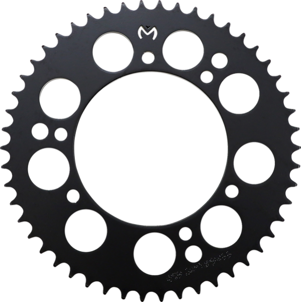 MOOSE RACING Steel Rear Sprocket Black, Zinc Plated 