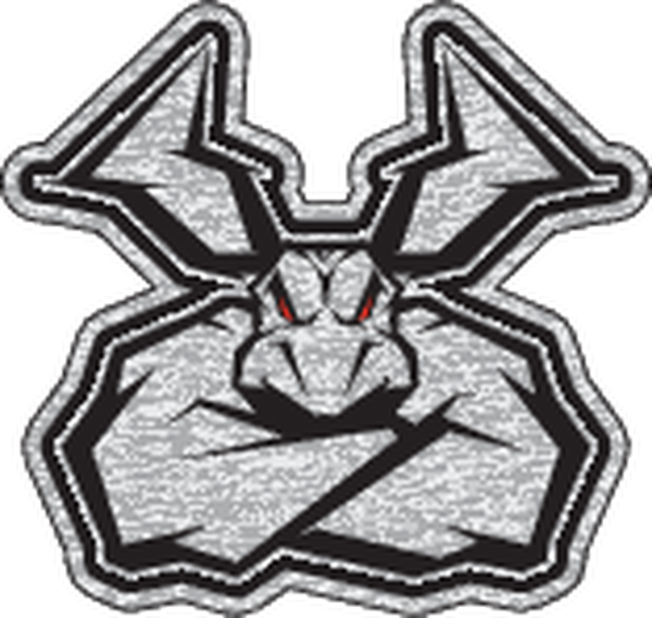 MOOSE RACING Moose Decal Black, Silver -0