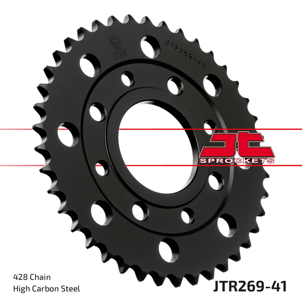 JT SPROCKETS Rear Sprocket Black 