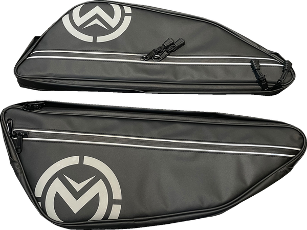 MOOSE RACING Lower Door Bags Black 