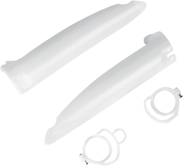 Kawasaki Fork Tube Protectors White