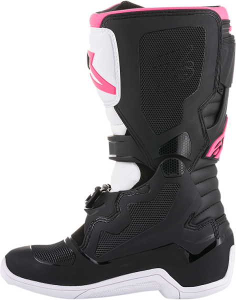 Cizme dama Alpinestar Stella Tech 3 Black White Pink-7