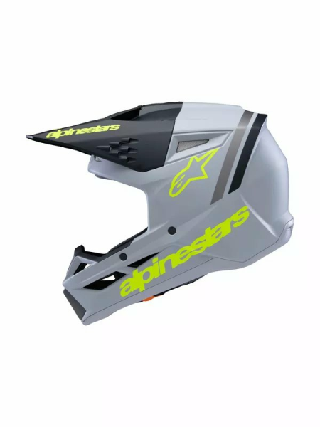 Alpinestars Youth S-m3 Radium Helmet Black, Gray, Yellow -1