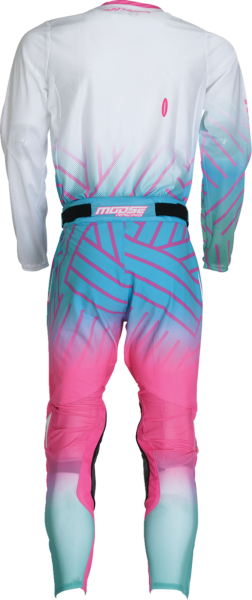 MOOSE RACING Sahara Jersey White, Blue, Pink -1