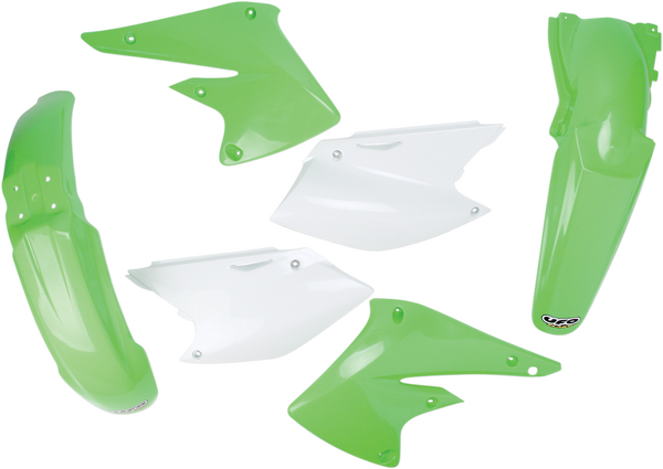 Full Body Replacement Plastic Kit Green, White-dbf82a31a06b4d7e6e96fdc4f7f98885.webp