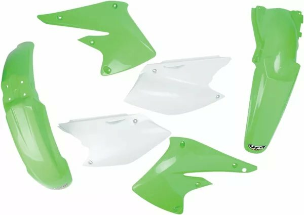 Full Body Replacement Plastic Kit Green, White-1