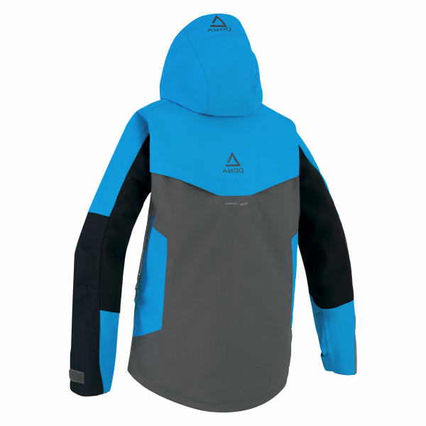 AMOQ Aspect Jacket Dk Grey/Sky Blue S-1