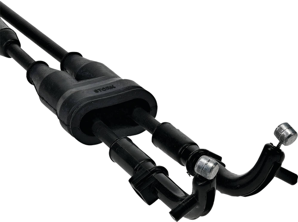 Black Vinyl Clutch Cable Black-3