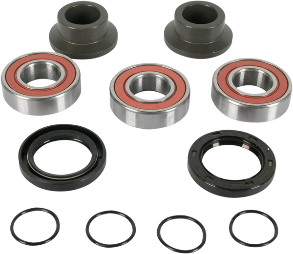 Watertight Wheel Collar And Bearing Kits Black, Silver