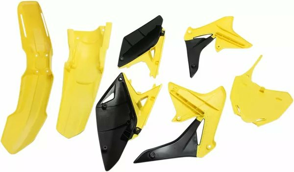 Full Body Replacement Plastic Kit Black, Yellow-0