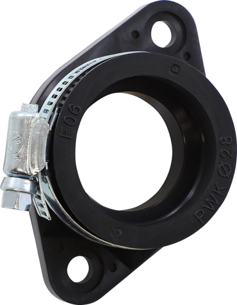 MOOSE RACING Moose Carburetor Mounting Flange Black -0