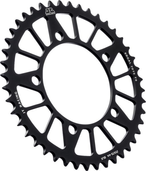 JT SPROCKETS Racelite Aluminum Rear Sprocket Black -0