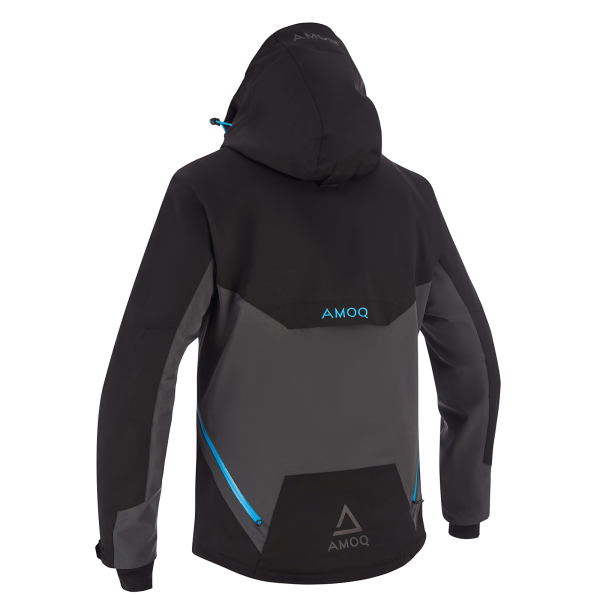 AMOQ Vernal V2 W's Jacket Black/Turquoise XS-4