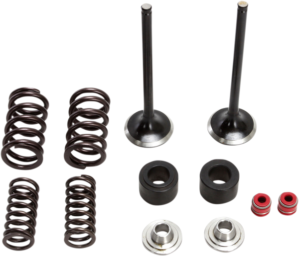 MOOSE RACING Stainless Exhaust Valve And Spring Kit 